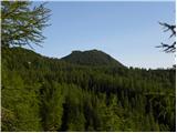 Planina Ravne - Kocbekov dom na Korošici